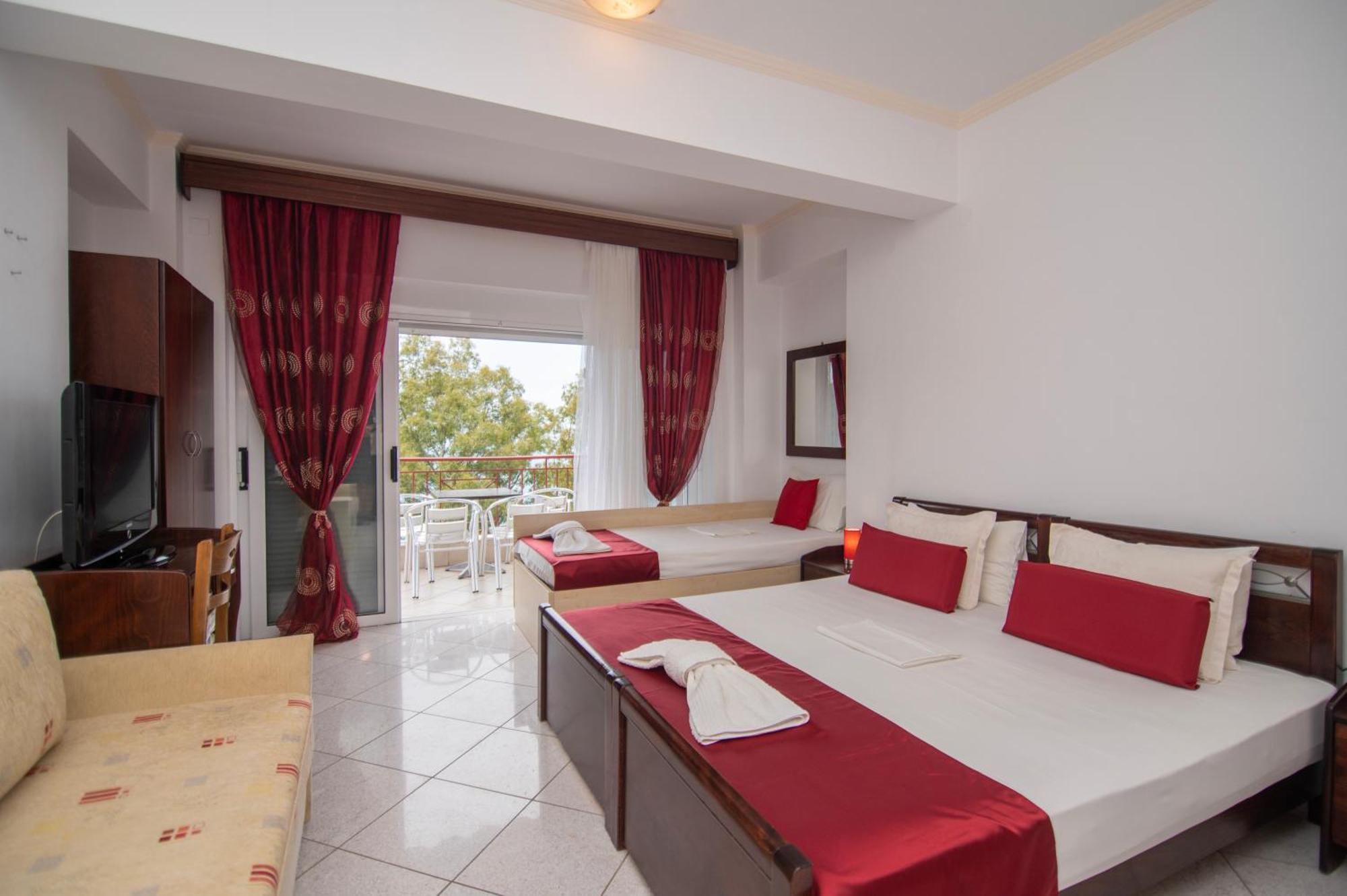 Hotelsunnybeachgr Pérdika Kültér fotó